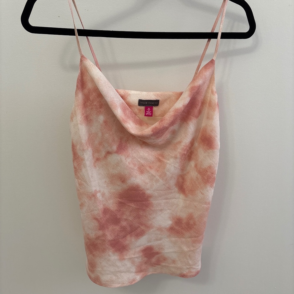 Vince Camuto Pink Tank Top in Pink Size XS